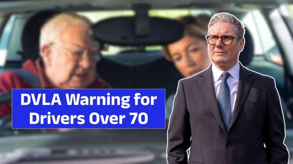 DVLA Warning for Drivers Over 70