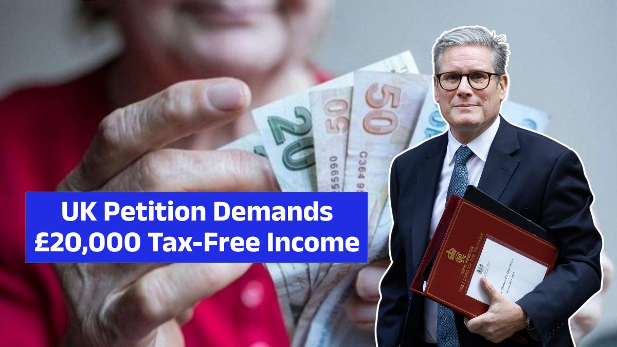 UK Petition Demands £20,000 Tax-Free Income